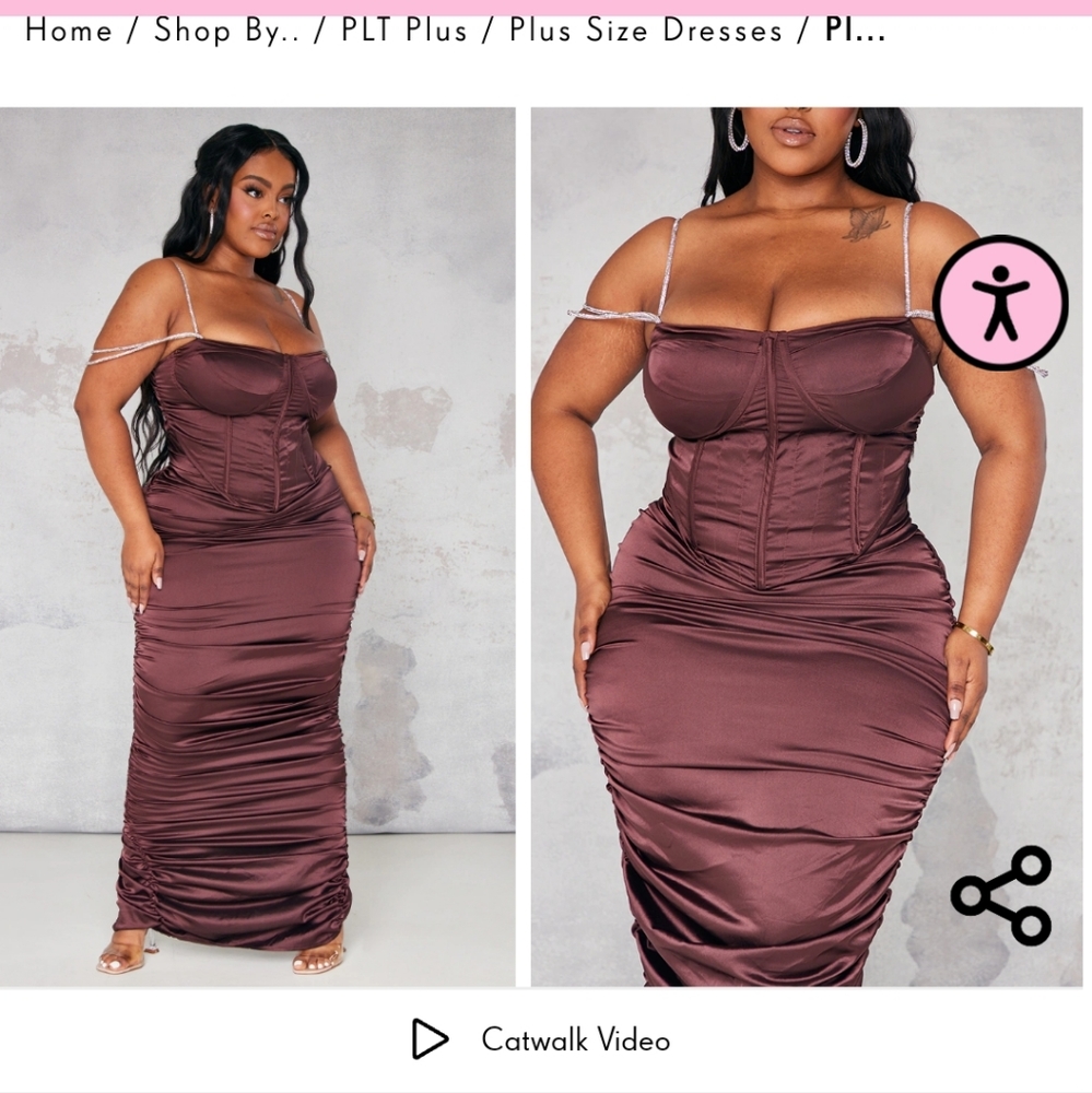 Brand new dress size 16 from Pretty Little Thing